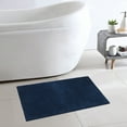 thumbnail image 4 of Mineral Spring Brookside Bath Tufted Polyester Bath Rug, Navy, 24" x 40", 4 of 4