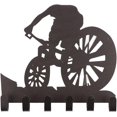 thumbnail image 3 of Wall Mounted Hook Rack, Bag Hanger Mountain Bike Design Coat Rack Clothing Hook Hanging Rack Home Storage Organizer, 3 of 4