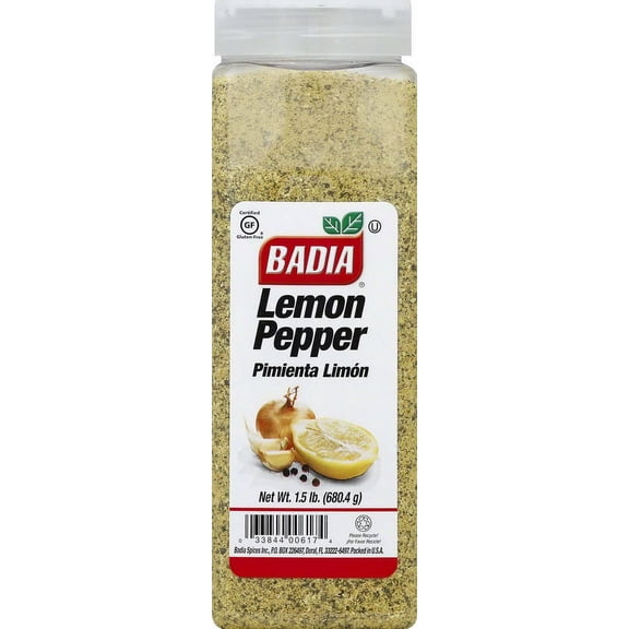Badia Pepper Lemon 1.5 lbs (6 count)