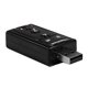 thumbnail image 3 of Injueey Tarjeta de sonido USB externa 7,1, USB a Jack, adaptador de Audio para auriculares de 3,5mm, tarjeta de sonido de micrófono para Cargadores de dispositivos electrónicos específicos, 3 of 5