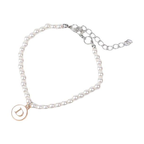 TQEHS Pulsera con letras de circonita cúbica para mujer, accesorios de moda, hipoalergénicos, Z4F1