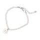 thumbnail image 1 of TQEHS Pulsera con letras de circonita cúbica para mujer, accesorios de moda, hipoalergénicos, Z4F1, 1 of 6