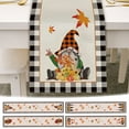 thumbnail image 7 of Btomtd 72.04 x 12.99 inch Gnomes Pumpkins Fall Thanksgiving Christmas Table Runner Soft Washable Kitchen Table Runner Long Tablecloth Table Runner Celebration, C, 7 of 7
