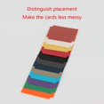 thumbnail image 4 of Separador de tarjetas coleccionables de plástico en 12 colores, divisor de tarjetas multicolor, 4 of 5