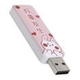 thumbnail image 4 of Unidad flash USB 2.0 tipo PushPull de disco U Dispositivo de almacenamiento de datos portátil con cordón (128 GB), 4 of 10