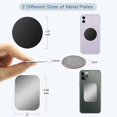 thumbnail image 3 of Thin Metal Plate Sticker Disk for Magnetic Car Phone Holder, Tablet, Desk & Car Stand - 5/10PCS, 3 of 6