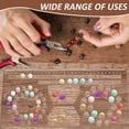 thumbnail image 6 of 13x7.8Inch Clear Acrylic Bead Board Acrylic Bead Organizer Design Board Silicone Bead Organizer Board Kit for Jewelry Bracelet Necklace DIY Making DIY, 6 of 6
