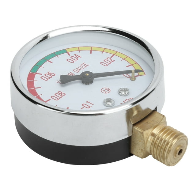 Jauge à Vide de Traite, Régulateur à Vide Métallique, Fil G1/4 Mâle Haut pour Machine à Traire Aquacole