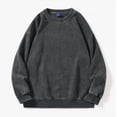 thumbnail image 4 of Hurxie Womens Acid Washed Cotton Crewneck Sweatshirt Long Sleeve Pullover Vintage Casual Y2K Streetwear Sweatshirts, 4 of 7