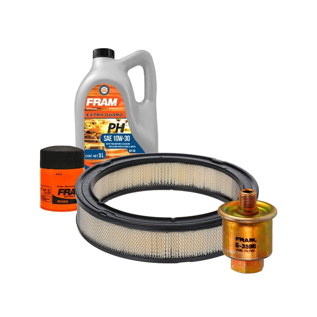 Kit De Aceite Mineral 10W30 Kit De Afinación Sin Bujías Compatible con Ford Ranger L4 2.0L DE 1983 A 1988