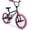 Pink, variant on OLAKIDS Kids BMX Bike, 20 Inch Freestyle Bicycle with 4 Pegs Carbon Steel Frame Adjustable Seat for Beginner Level Riders Boys Girls