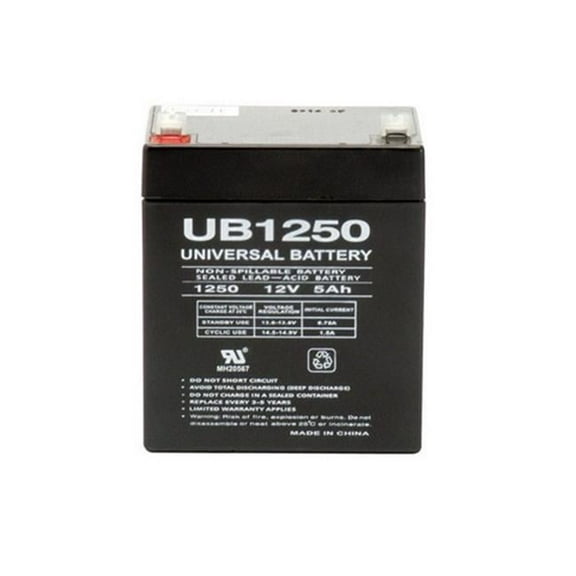 86450 12 V 5amp SLA Battery Set of 2- pack of 2