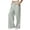 Light Green, variant on Sweatpants for Women 2026 Spring Fall Elastic Waist Wide Leg Lace Side Split Hem Casual Loose Sweat Pants with Pockets