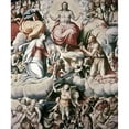 thumbnail image 2 of Penni, Giovanni Francesco 20x23 Black Modern Framed Museum Art Print Titled - Last Judgement, 2 of 4