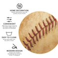 thumbnail image 4 of Disketp Vintage Baseball Funny Coasters,6 Pcs Leather Coasters With Holder, Perfect Housewarming Hostess Gifts,Protect Furniture From Water Marks Scratch And Damage, 4 of 9