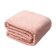 thumbnail image 4 of DOLITY Beach Towel Breathable Practical Pool Towel for Vacation Home Essential Gift Pink, 4 of 9