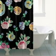 thumbnail image 5 of Waterproof Pioneer Shower Curtain 72x84 Inch Polyester Unique Cute Floral Shower Curtain for Bathroom Hotel Home Decor with 12 Plastic Hooks, 5 of 5