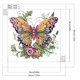 thumbnail image 3 of Kit Con Forma Especial Parcial DIY 5D Mariposas (YN076), 3 of 9