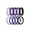 Pack A: Light Purplish Gray, Veronica, Chive Blossom, Galaxy, Black, variant on ThunderFit Silicone Rings for Her, Mix Women's Silicone Wedding Rings, 1.8mm Thick Rubber Engagement Rings Swivel & 5.5mm Classic Rings Combo