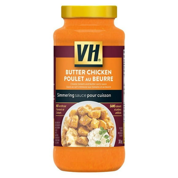 Sauce pour cuisson poulet au beurre indienne de VH(MD) 341 ml