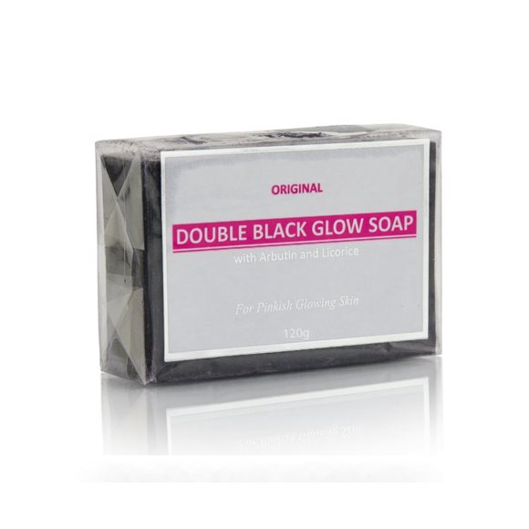 Savon Noir Authentique à l'Arbutine et à la Réglisse 120 g Barre de Beauté Blanchissante