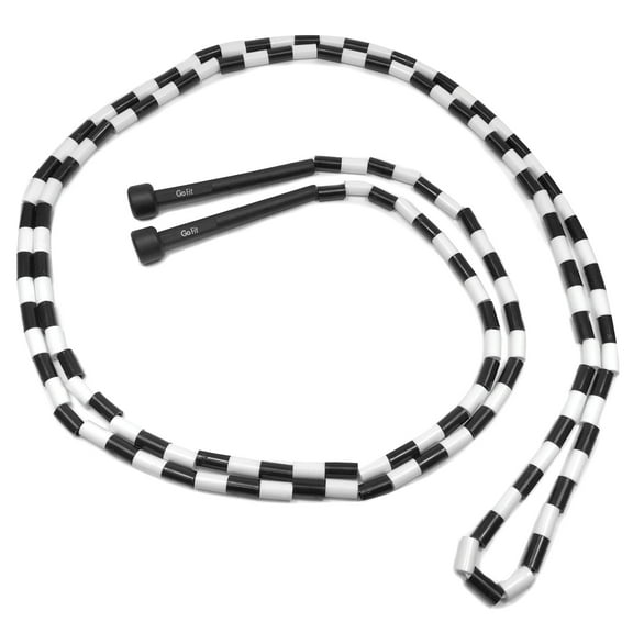 GoFit 9-ft. Adjustable Beaded Jump Rope with Foam-Padded Handles, GF-BR