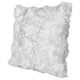 thumbnail image 5 of Advancent Funda de almohada de satén con flores, funda de almohada decorativa para sofá y silla Decoración del hogar blanco, 5 of 6