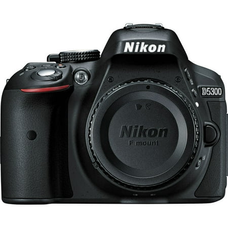 - Nikon D5300 24.2MP CMOS DX-Format Digital SLR Camera Body ONLY - Black Friday Deal