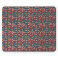 thumbnail image 1 of Abstract Mouse Pad, Hand Drawn Intricate Colorful and Overlapping Circles, Rectangle Non-Slip Rubber Mousepad, Marigold Dark Coral, by Ambesonne, 1 of 2