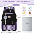 thumbnail image 2 of Gynky School Backpack for Teens Middle School Bookbag Fashion Student Bag Cute Aesthetic Teen Bookbag for  Women, 2 of 8