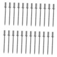 thumbnail image 3 of YSNOOWE 50Pcs Rivet Fasteners Stainless Steel Flat Strength for Assembly, 3 of 7