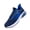 DarkBlue, variant on Men's Slip-on Breathable Air Cushion Running Shoes, Blackwhite, Size 7