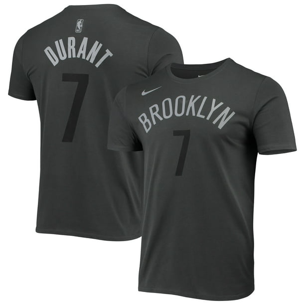 Kevin Durant Brooklyn Nets Nike Icon Performance T-Shirt - Gray ...