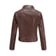 thumbnail image 4 of Pntutb - Chaqueta cálida de manga larga para mujer, parkas de invierno delgadas, abrigos sin capucha de piel sintética Pntutb Pntutb-2768, 4 of 5