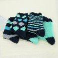 thumbnail image 3 of Zando Womens Fuzzy Socks Winter Slipper Socks Non-Slip Grip Socks Warm Fleece Socks Non Skid Socks Soft Fluffy Socks 5 Green Dot & Striped, 3 of 7