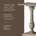 thumbnail image 3 of Maven Lane Arthur Traditional Wooden Console Table in Antiqued Grey Finish, 3 of 6