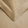 thumbnail image 3 of 300-Thread Count 100% Egyptian Cotton Lightweight Solid Duvet Cover Set Taupe / Twin, 3 of 5