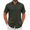Army Green, variant on COOFANDY Button Down Shirt for Men Short Sleeve Casual Shirts Wrinkle-Resistant Stretch Modern Dress Shirt