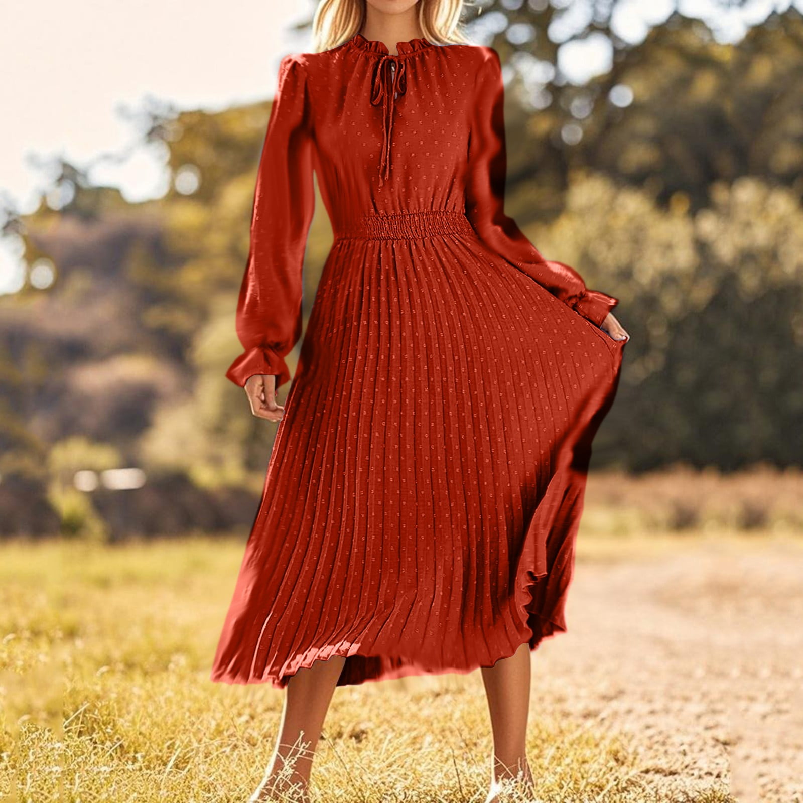 knee length dresses for ladies Warm Wishes Dress