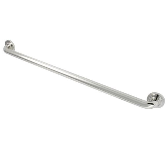 Kingston DR414326 32 in. Manhattan Decorative Grab Bar, Polished Nickel