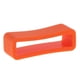 thumbnail image 4 of 10 sujetadores de correa de reloj de silicona antideslizante multicolor de 24 mm 10 piezas 24 mm naranja, 4 of 8