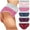 Multicolor, variant on XMMSWDLA Women's Breathable Underwear, Moisture Wicking Keeps You Cool & Comfortable, Available In Plus Size Multicolor 5XL Underwear Women