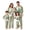 Sage Green Plaid, variant on Onlypjs Family Christmas Pajamas Matching Sets Christmas Tree Graphic Raglan Tops Plaid Pants Holiday Sleepwear Loungewear for Couples, Men and Women