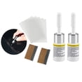 thumbnail image 2 of Maytalsory 2Pcs Réparation Automobile Verre Fluide Pare-Brise DIY Fissure Résine Outil Fixer Voiture Blanc 7cm 1Set, 2 of 6
