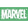 thumbnail image 2 of Junior's Marvel St. Patrick's Day Shamrock Marvel Logo  Graphic Tee Kelly Green Large, 2 of 3