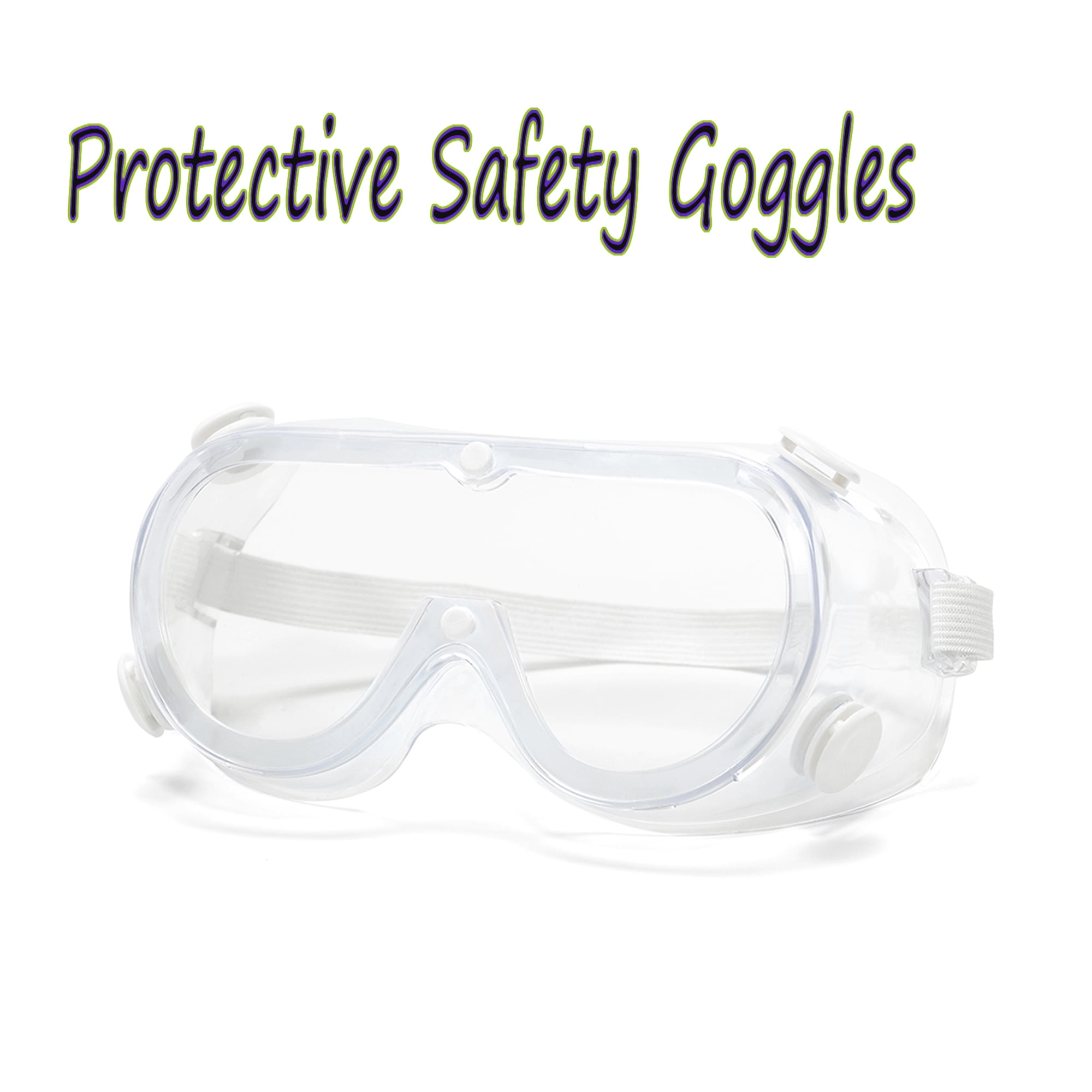 1/2/3/5/8/10 PCS Full View Protective Goggles Clear AntiFog Safety Glasses High Definition