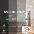 thumbnail image 4 of For 12pcs 7W White LED Downlight Recessed Ceiling Lights for Slim Spot Lighting, 4 of 4
