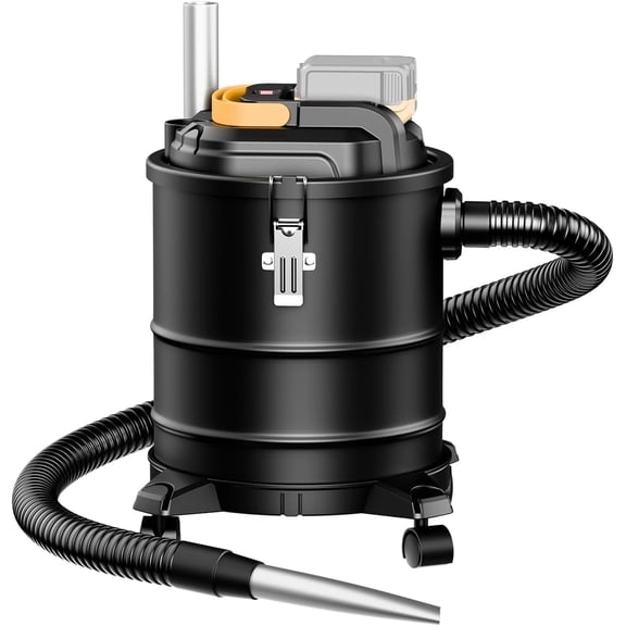 20V Cordless 4 Gallon Ash Vacuum Cleaner, for Dewalt 20V Max Battery, Portable Bbq Fireplace Vacuum (Bare Tool)