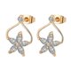 thumbnail image 1 of Exquisitos pendientes con elegantes pendientes de circonita para mujer y niña - Erz00121 (blanco), 1 of 4