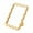 Yellow, variant on Bradem Makeup Mirror Desk Mirror,Portable Small Mirror Female Dressing Table Desktop Princess Mirror Bedroom Student Dormitory Desktop Makeup Mirror,Arch/Rectangle Pocket Mirror